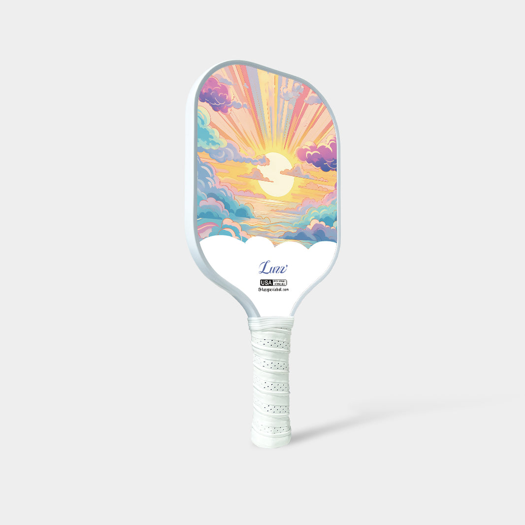 Luzzpickleball Sunset Bliss Original Paddle (16mm) T700 Carbon Fiber