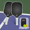 Luzzpickleball Dark Original Paddle (16mm) T700 Carbon Fiber