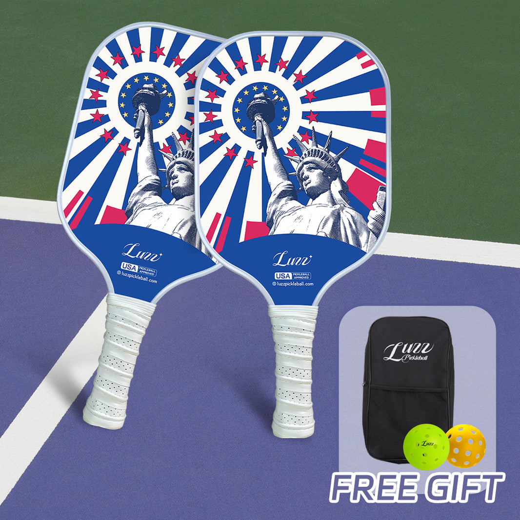 Luzzpickleball Freedom Original Paddle (16mm) T700 Carbon Fiber