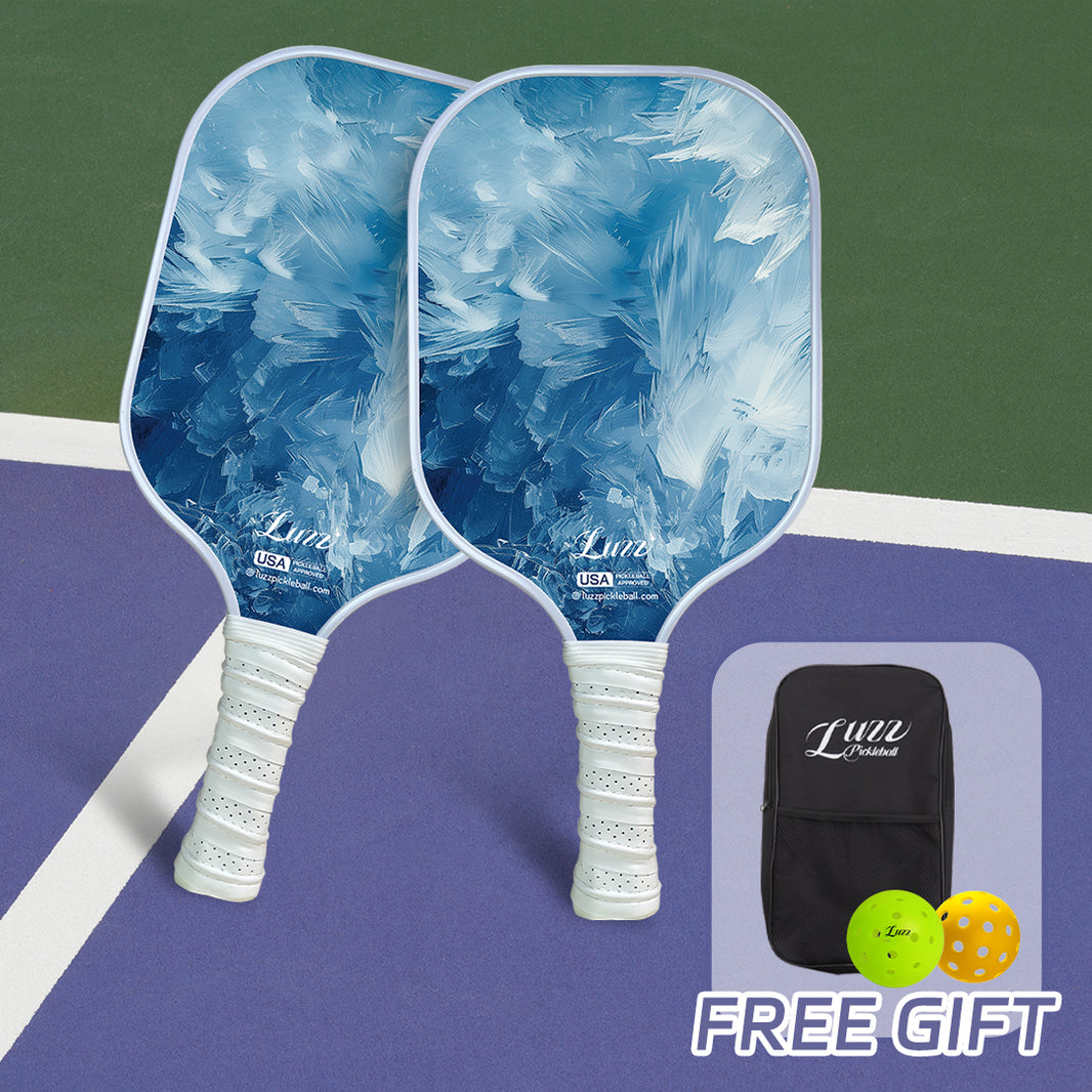 Luzzpickleball Ice Original Paddle (16mm) T700 Carbon Fiber