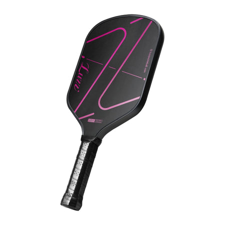 Luzz Pickleball Attack Paddle(16mm)T700 Carbon Fiber Friction Surface Thermoformed Intermediate Advanced ZZ Racket