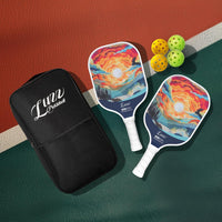 Luzz Infinity Paddles Set of 2 - T700 Carbon Fiber Sandblasted, Christmas Gift