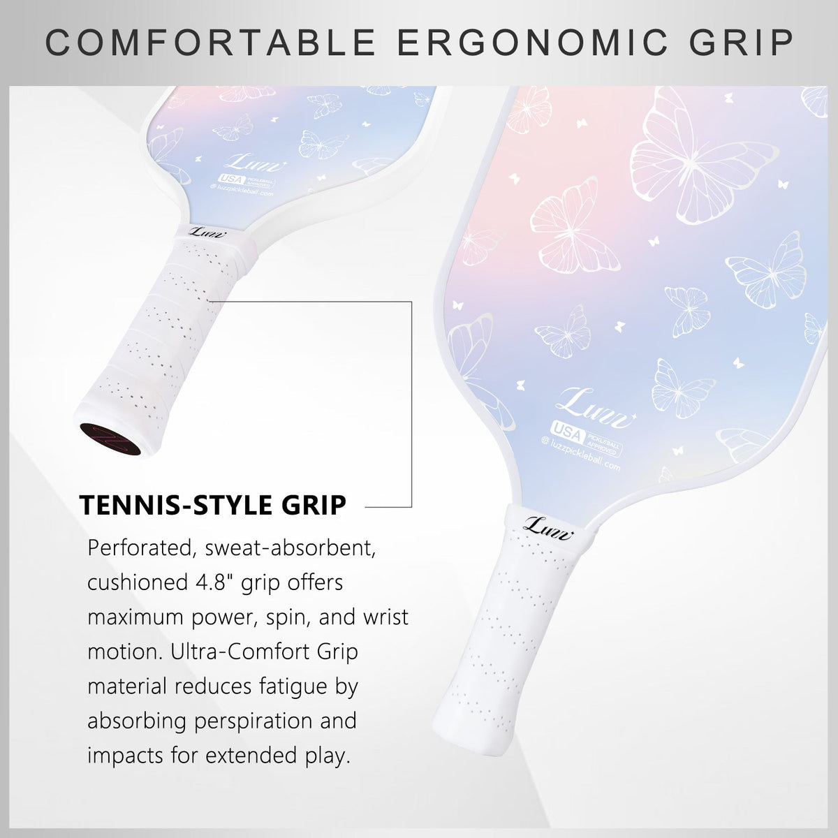Luzz Butterfly Original Paddle - Luzzpickleball