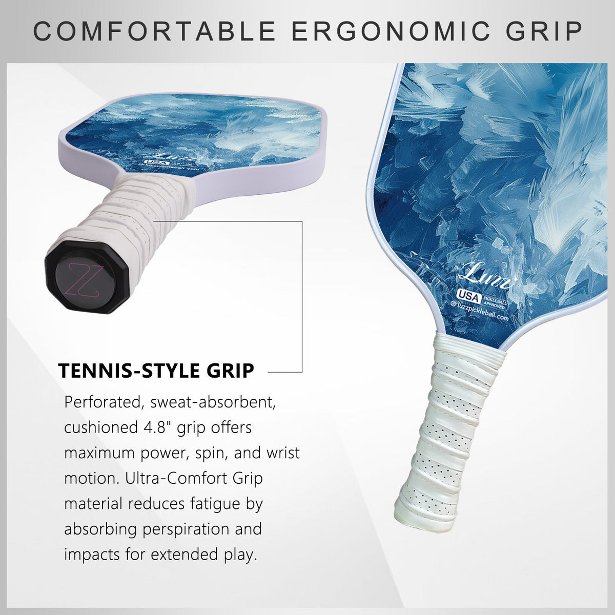 Luzz Ice Original Paddle - Luzzpickleball