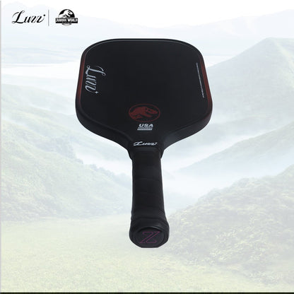 Luzzpickleball Jurassic Cannon Paddle T700 Carbon Friction Surface|Thermoformed