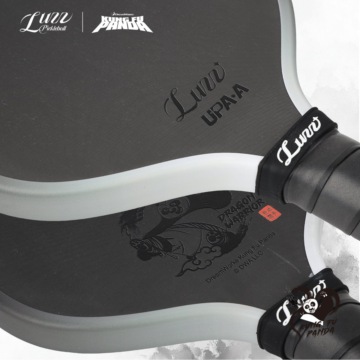 Luzzpickleball Kung Fu Panda Cannon T700 Carbon Friction Surface|Thermoformed
