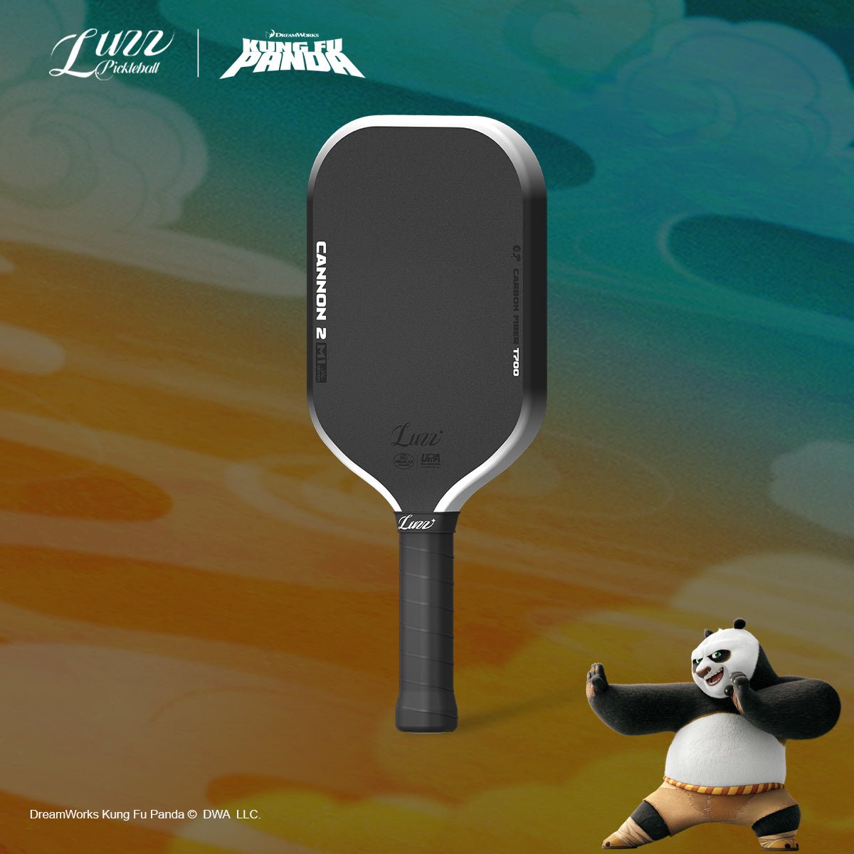 Luzz Kung Fu Panda Cannon2 M1 Paddle - Luzzpickleball