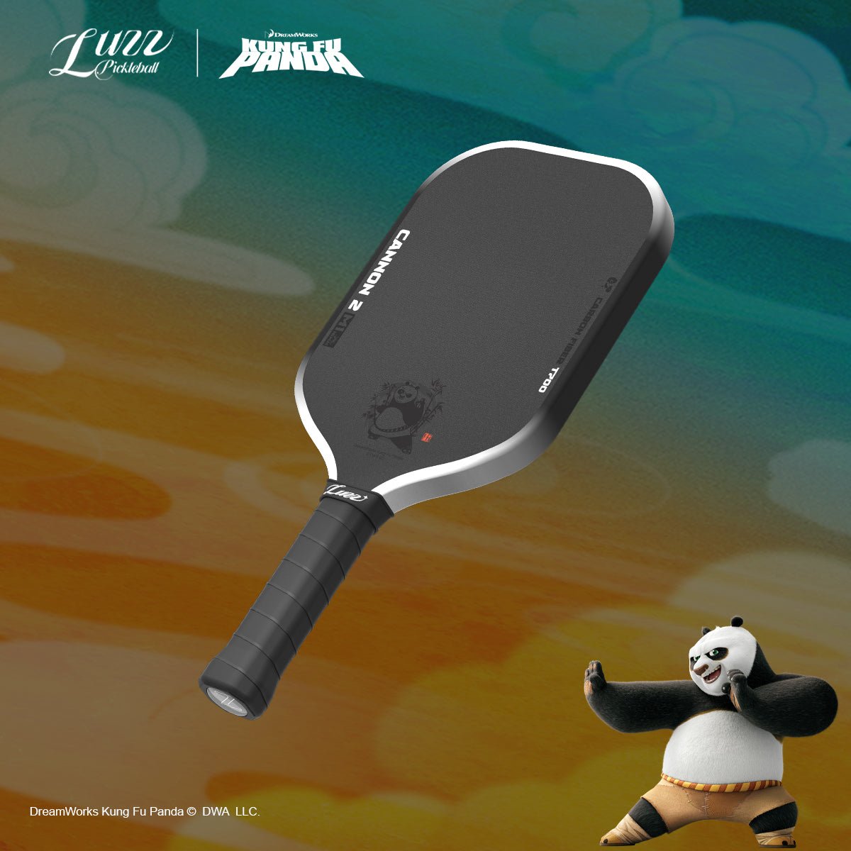 Luzz Kung Fu Panda Cannon2 M1 Paddle - Luzzpickleball