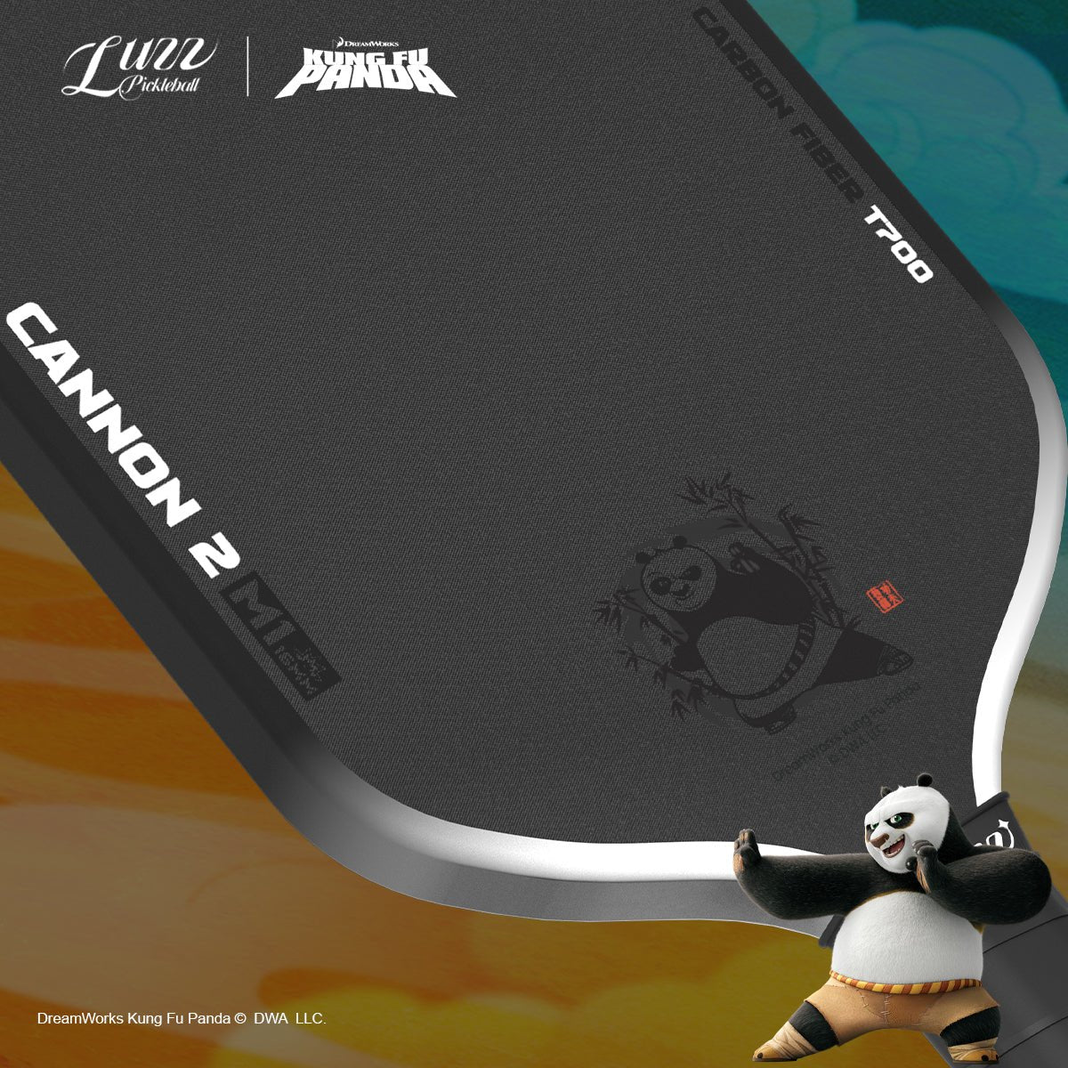 Luzz Kung Fu Panda Cannon2 M1 Paddle - Luzzpickleball
