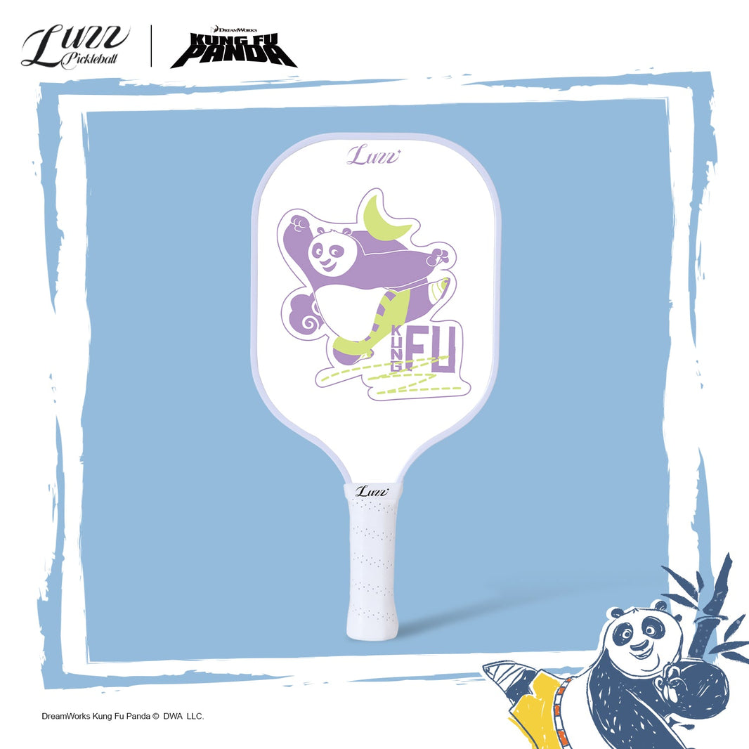 Luzzpickleball Kung Fu Panda Furious Frenzy Original Paddle (16mm) T700 Carbon Fiber