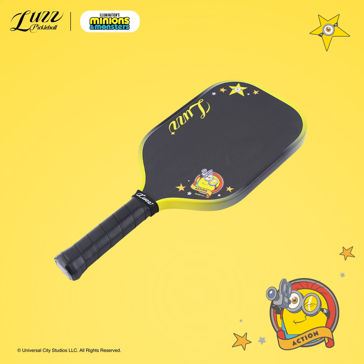 Luzz Minions Cannon2 M1 Paddle - Luzzpickleball