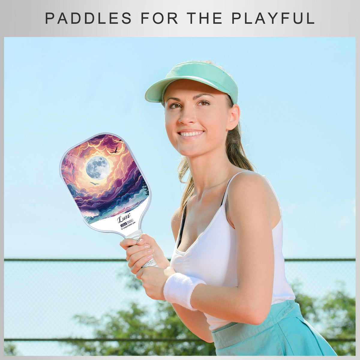 Luzz Moonward Original Paddle - Luzzpickleball