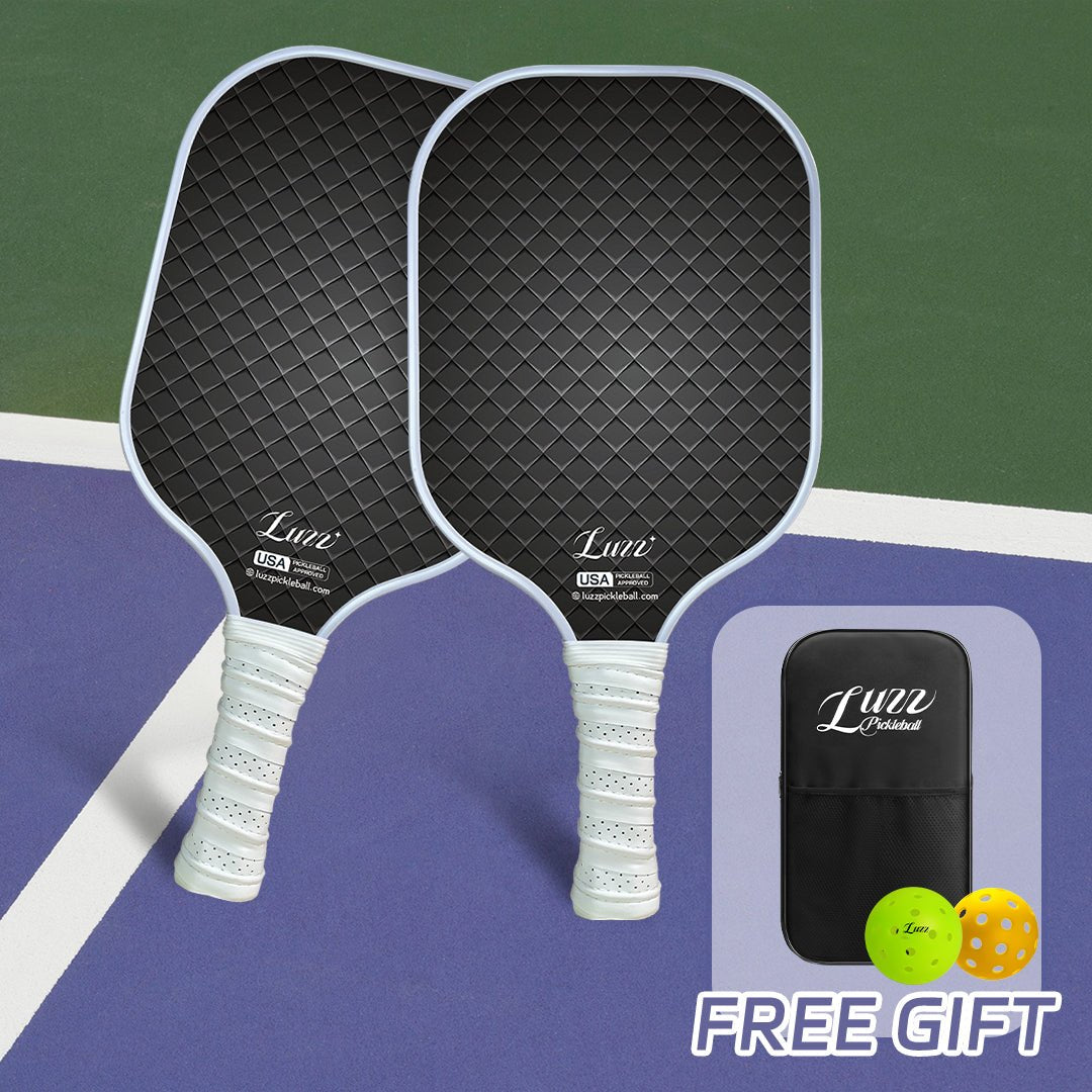 Luzz Original Paddle Set| Sandblasted -Dark-Luzzpickleball