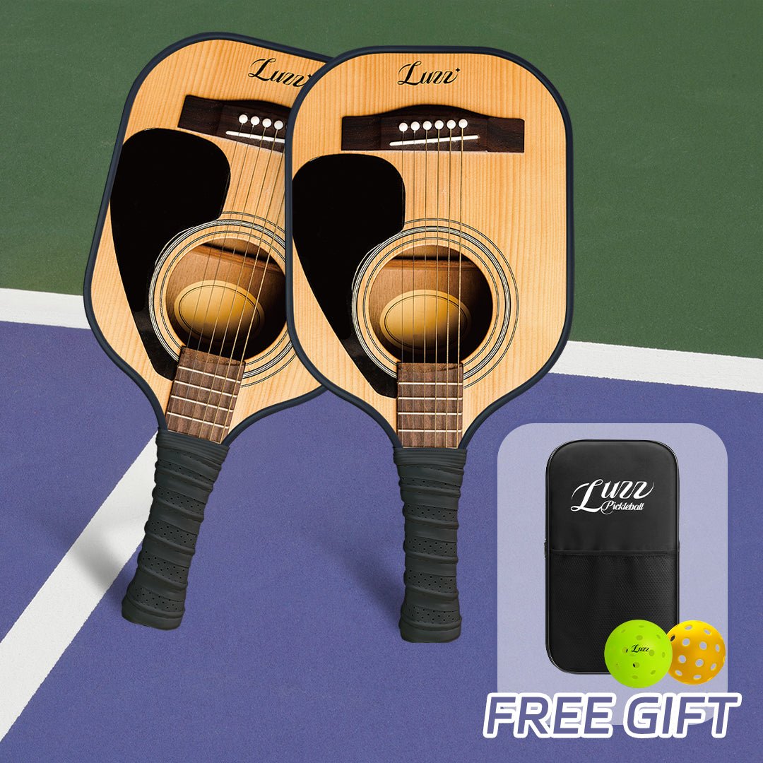 Luzzpickleball Guitar Groove Original Paddle (16mm) T700 Carbon Fiber