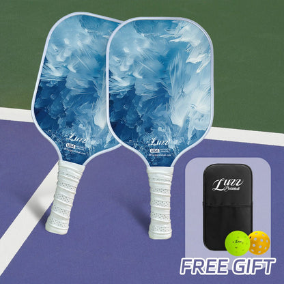 Luzz Original Paddle Set| Sandblasted -ICE-Luzzpickleball