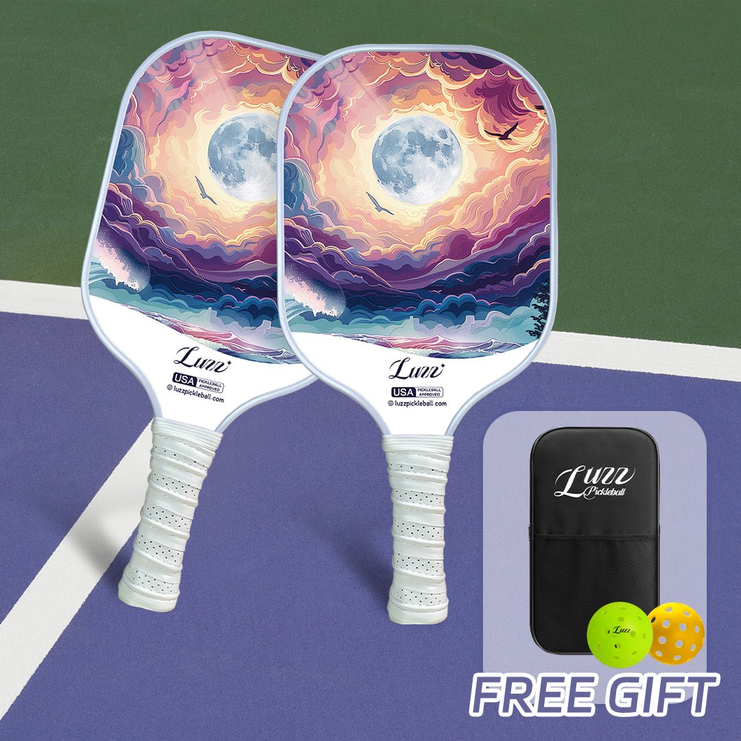 Luzz Original Paddle Set| Sandblasted -MOONWARD-Luzzpickleball