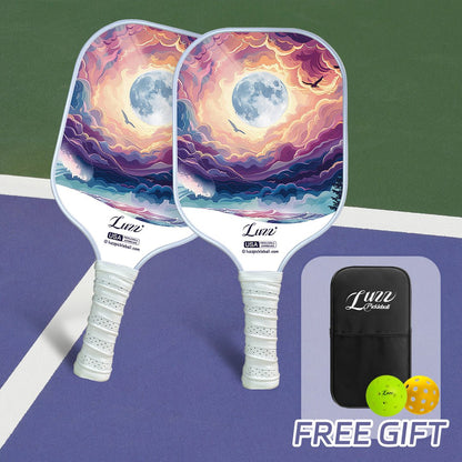Luzz Original Paddle Set| Sandblasted -MOONWARD-Luzzpickleball