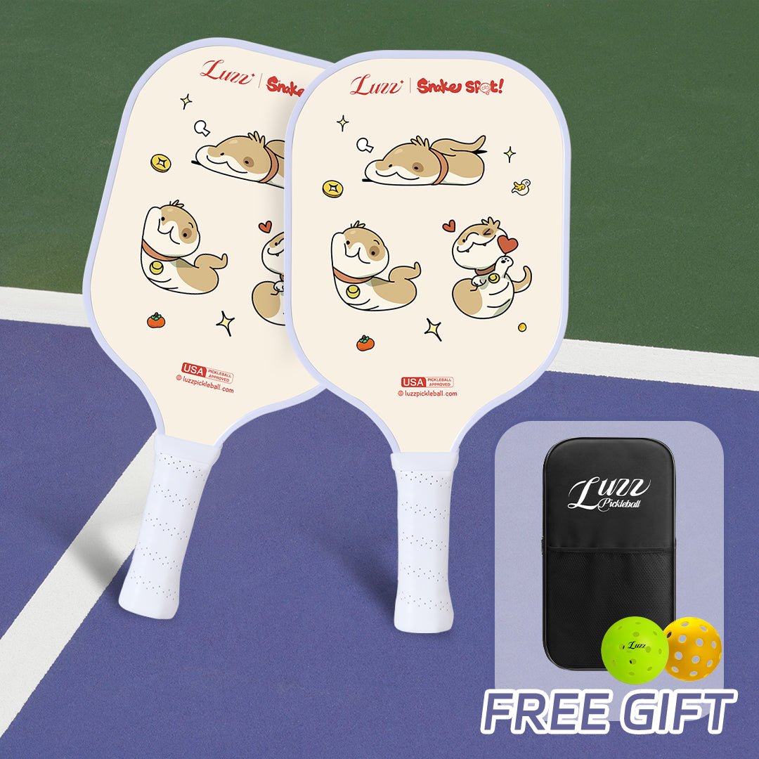 Luzz Original Paddle Set| Sandblasted -SHOCK-Luzzpickleball