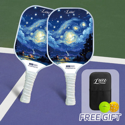Luzz Original Paddle Set| Sandblasted -VEIL-Luzzpickleball