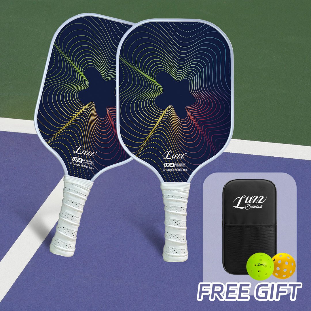 Luzz Original Paddle Set| Sandblasted -WAVESTRIKE-Luzzpickleball