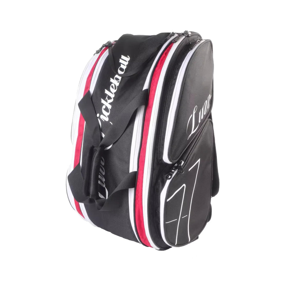 Luzz Outdoor Sports Pickleball Backpack -Black & Red-Luzzpickleball