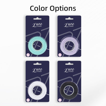 LUZZ Paddle Overgrip color options in Green, Purple, White, and Black