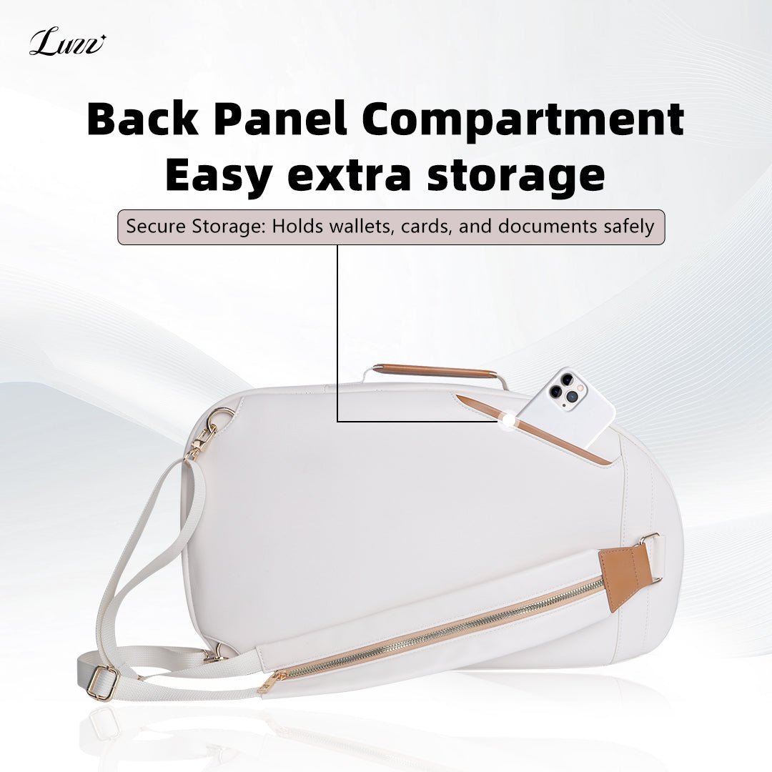 Luzz Pickleball Bag - Waterproof, Versatile, Spacious -Beige-Luzzpickleball