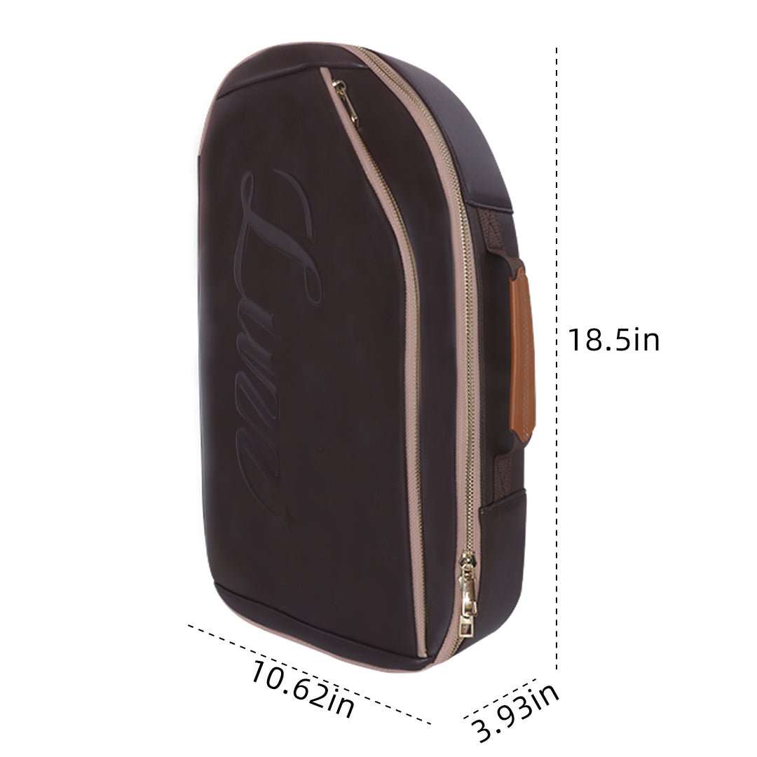 Luzz Pickleball Bag - Waterproof, Versatile, Spacious -Brown-Luzzpickleball