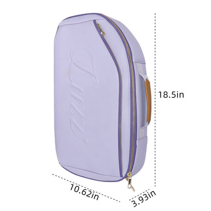 Luzz Pickleball Bag - Waterproof, Versatile, Spacious -Light Purple-Luzzpickleball