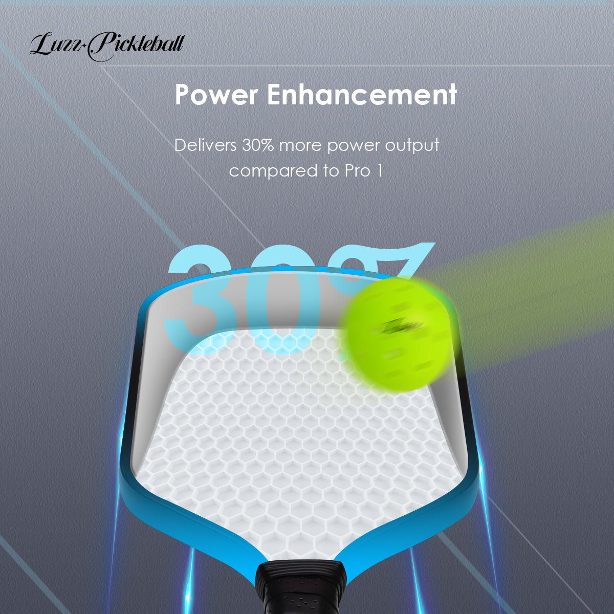 Luzz Pro 2.0 Archer Professional Pickleball Paddle