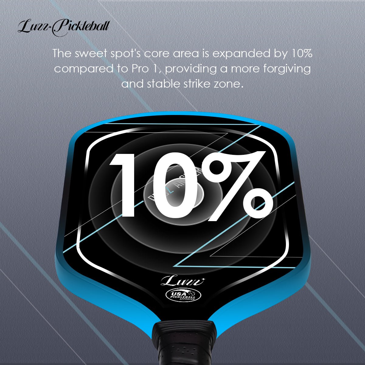 Luzz Pro 2.0 Archer Professional Pickleball Paddle