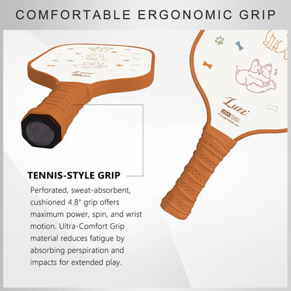 Luzz Puppy Original Paddle - Luzzpickleball