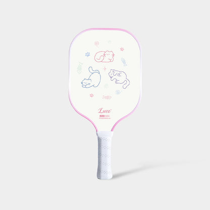 Luzz Purr Original Paddle -Upgraded Sandblasted Surface(Maximizes Spin)-Luzzpickleball