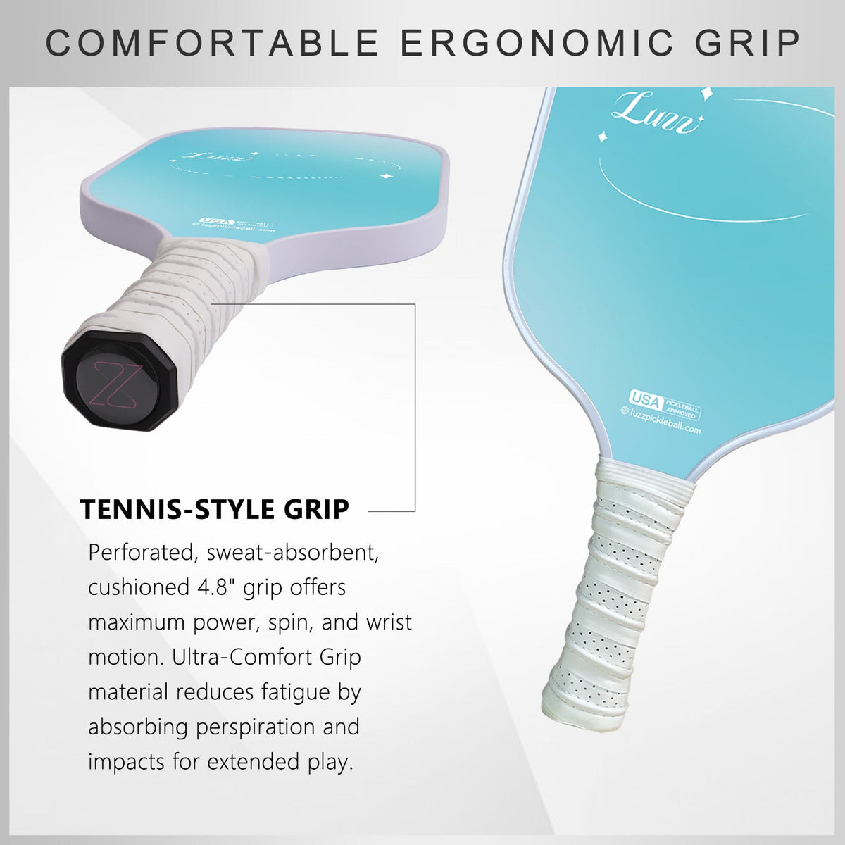Luzz Rain Whisper Original Paddle - Luzzpickleball