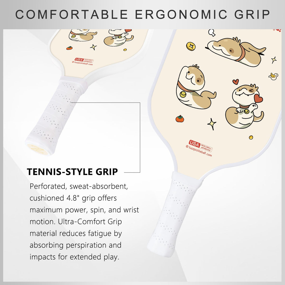 Luzz Snake spot Original Paddle - Luzzpickleball