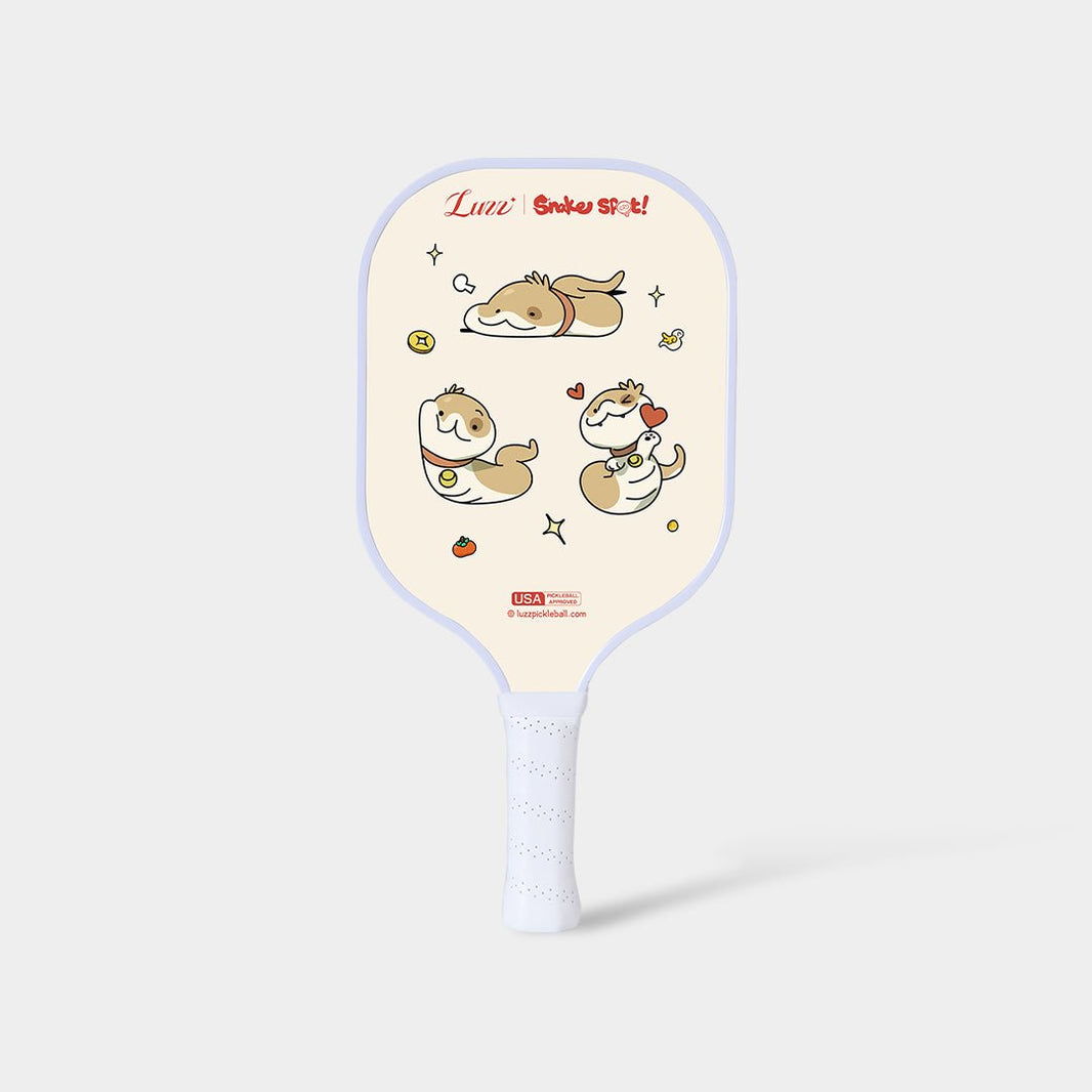 Luzz Snake spot Original Paddle -Upgraded Sandblasted Surface(Maximizes Spin)-Luzzpickleball