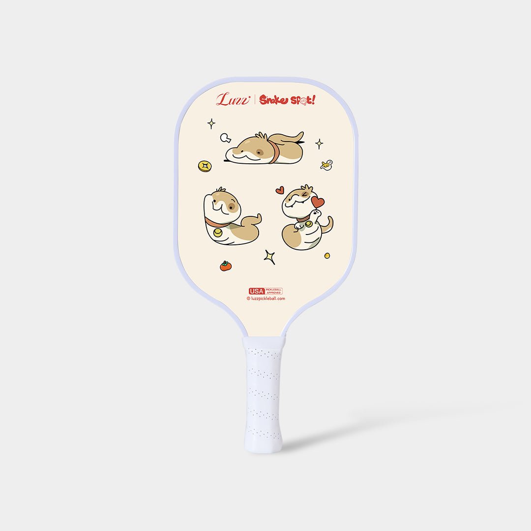 Luzz Snake spot Original Paddle -Upgraded Sandblasted Surface(Maximizes Spin)-Luzzpickleball
