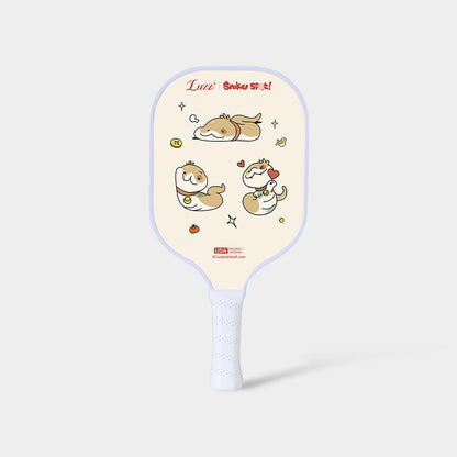 Luzz Snake spot Original Paddle -Upgraded Sandblasted Surface(Maximizes Spin)-Luzzpickleball