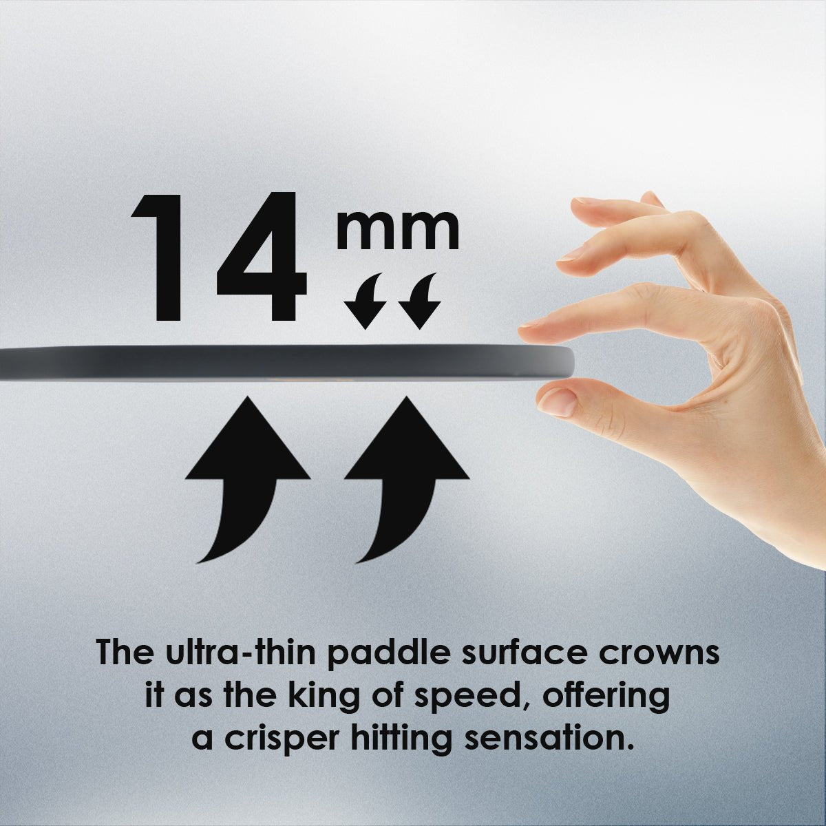Luzz Ultra Fog Original Paddle -Fog(Free Free 2 Pack Edge Protection Tape)-Luzzpickleball
