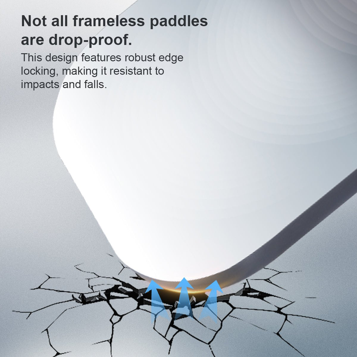 Luzz Ultra Fog Original Paddle -Fog(Free Free 2 Pack Edge Protection Tape)-Luzzpickleball