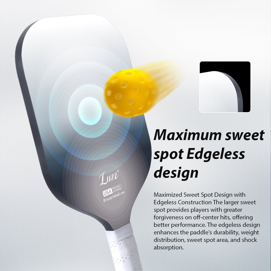 Luzz Ultra Fog Original Paddle -Fog(Free Free 2 Pack Edge Protection Tape)-Luzzpickleball
