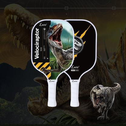 Luzzpickleball Velociraptor Original Paddle (16mm) T700 Carbon Fiber