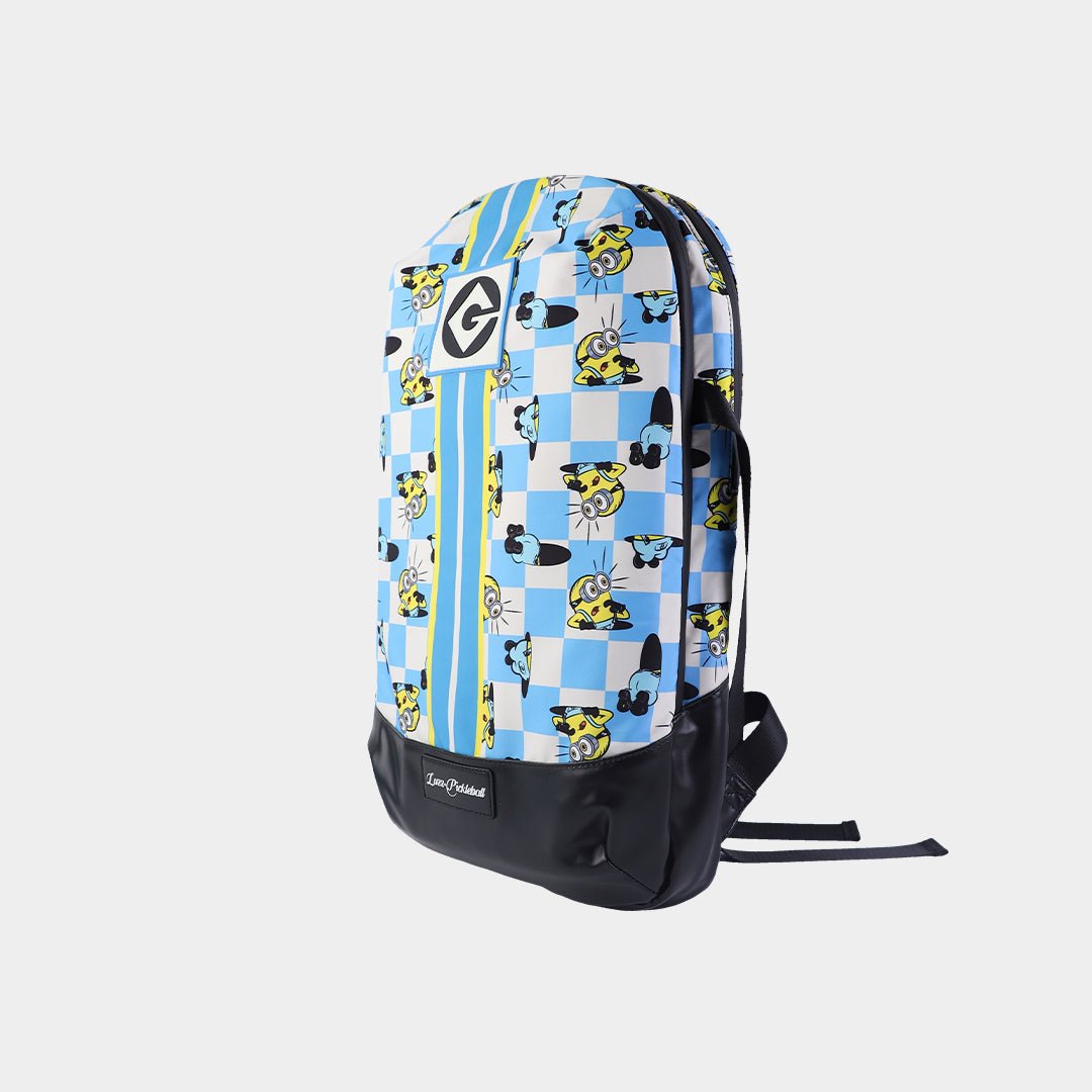 45-degree side view of the pickleball backpack
